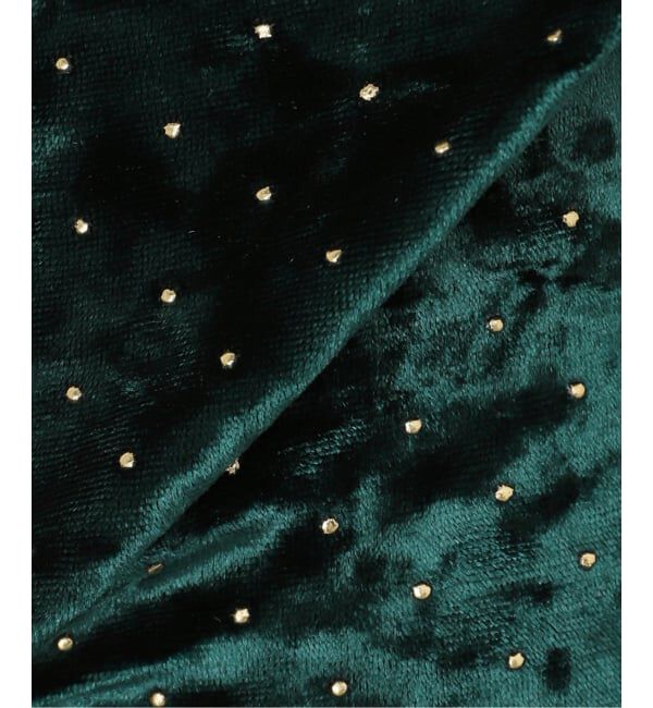  「SIMONE WILD STUD VELVET WIDE LEG パンツ」|その他|