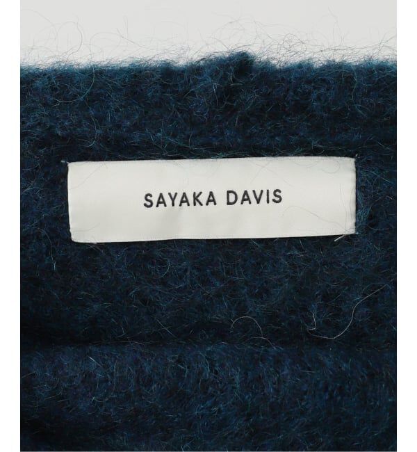  「SAYAKA DAVIS MOHAIR HIGHNECK VKT302-MK：ニット」|ニット・セーター|