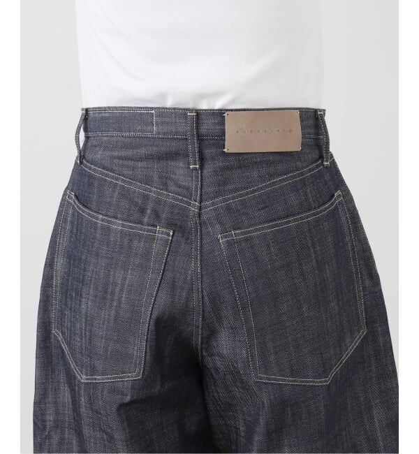  「KURO WIDE SPREAD CROPPED SHORTS 964194：デニムショートパンツ」|デニム|