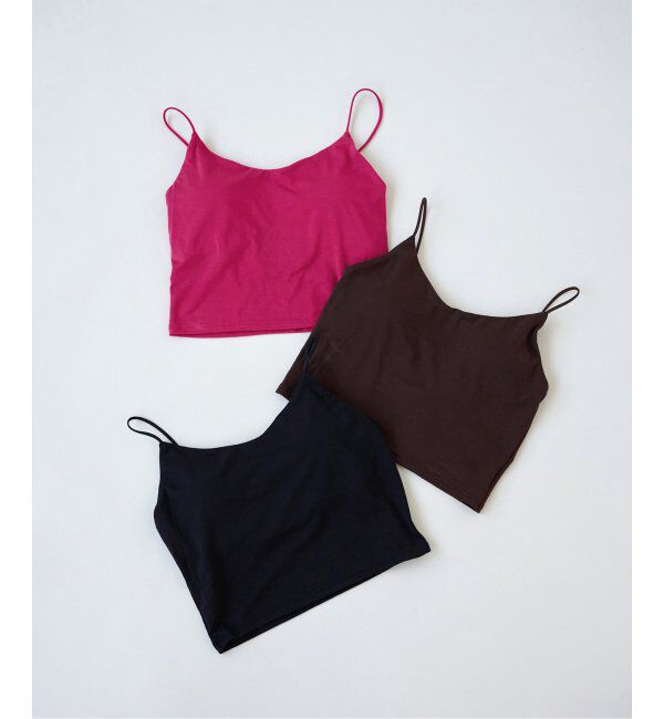 EMILYWEEK「《WEB限定追加》リヨセルクロップドブラキャミ」|インナー|