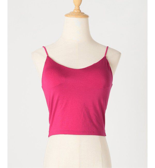 EMILYWEEK「《追加4》リヨセルクロップドブラキャミ」|インナー|