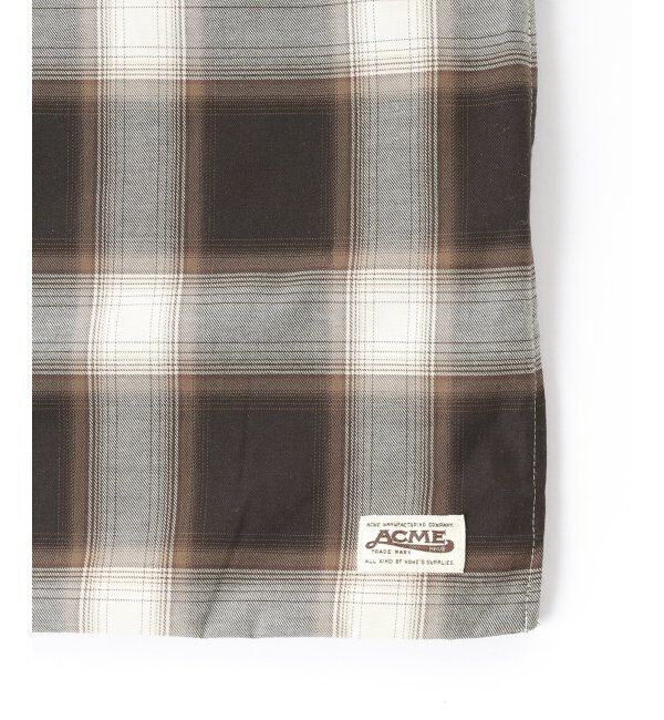 ACME「OMBRE CHECK DUVET COVER S.D　掛け布団カバー セミダブル」|その他|