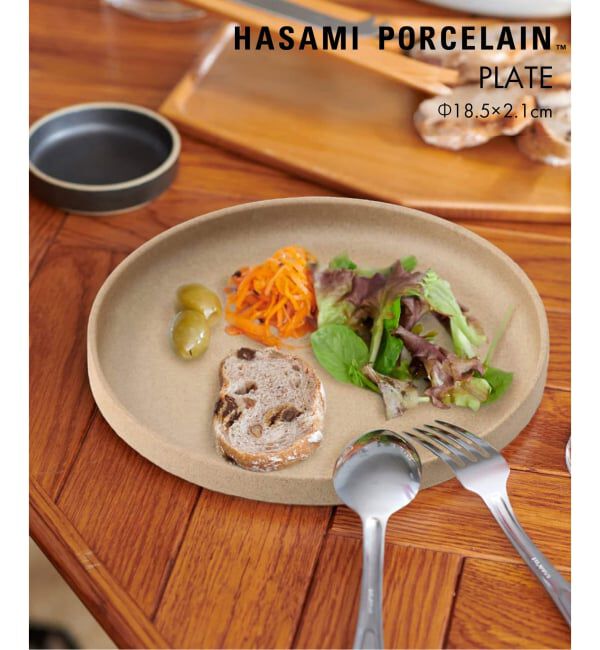 ACME「【HASAMI PORCELAIN / ハサミポーセリン】PLATE 18.5cm」|食器・キッチングッズ|ベージュ