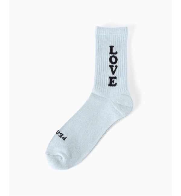 JOINT WORKS「ROSTER SOX/ロスターソックス LOVE」|ソックス|ブルー A