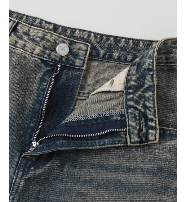 JOINT WORKS「NOMANUAL/ノーマニュアルWAVE CURVED DENIM PANTS」|デニム|