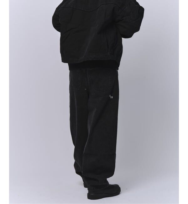 JOINT WORKS「NOMANUAL/ノーマニュアルWAVE CURVED DENIM PANTS」|デニム|