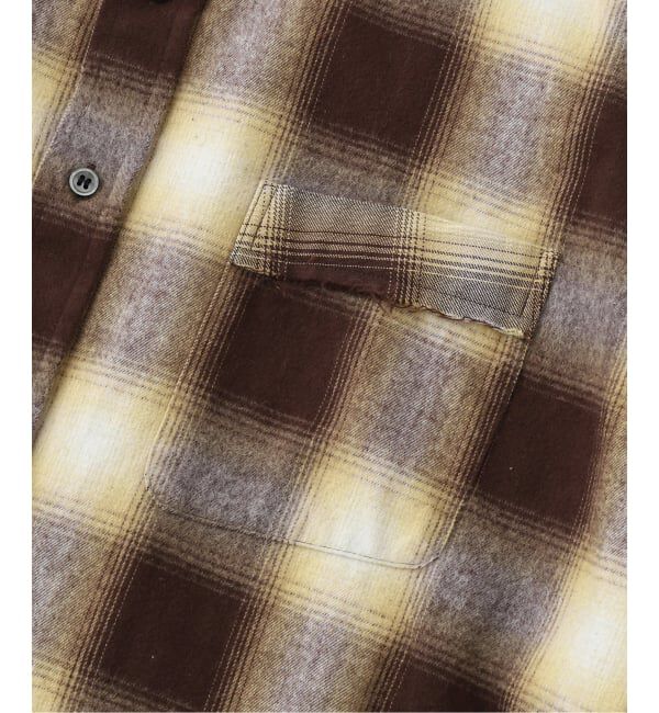 JOINT WORKS「Name./ネーム COTTON FLANNEL OMBRE REGULAR SHIRT」|シャツ・ブラウス|