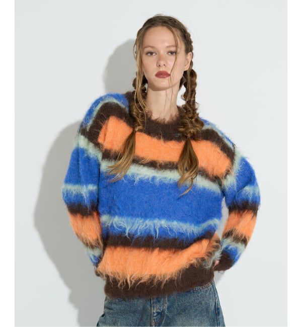 JOINT WORKS「ANNA SUI NYC / アナスイエヌワイシー カラーボーダーニット」|ニット・セーター|