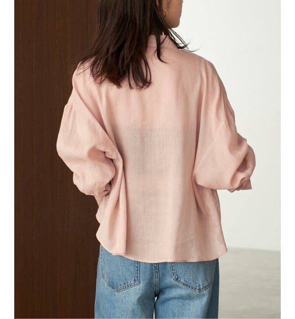 Plage「《追加》RAMIE LYOCELL CROPPED シャツ 2」|シャツ・ブラウス|