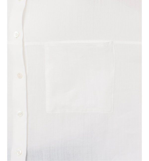 Plage「《追加》RAMIE LYOCELL CROPPED シャツ 2」|シャツ・ブラウス|