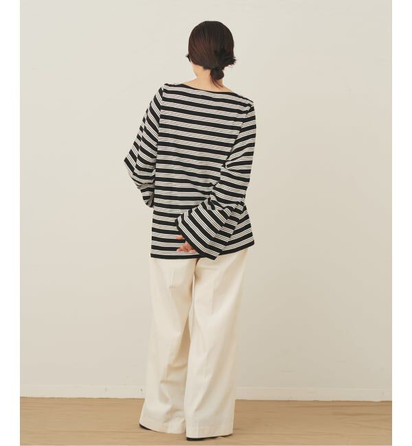 Plage「wide sleeve ボーダーTシャツ」|Tシャツ・カットソー|