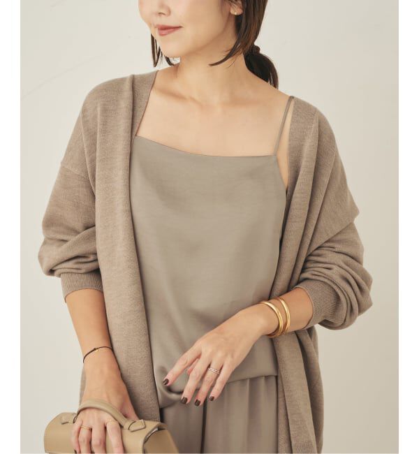 Plage「double satin キャミソール」|キャミソール|