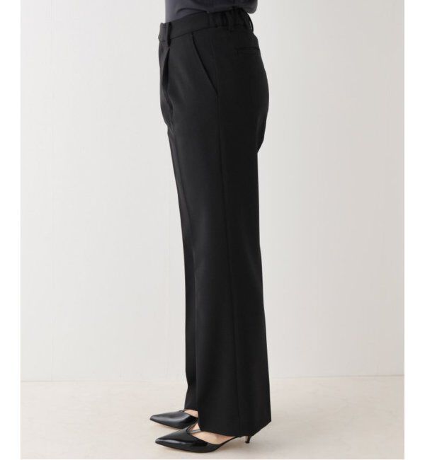 VERMEIL par iena「ダブルクロス ストレッチパンツ」|スラックス|