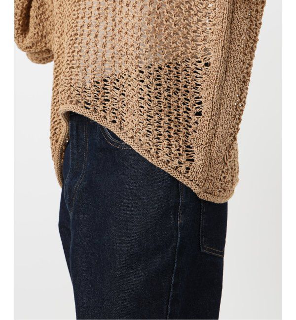 SLOBE IENA「《追加》LOGAN/ローガン SLOBE別注 メッシュプルオーバー LG-25SS09」|ニット・セーター|