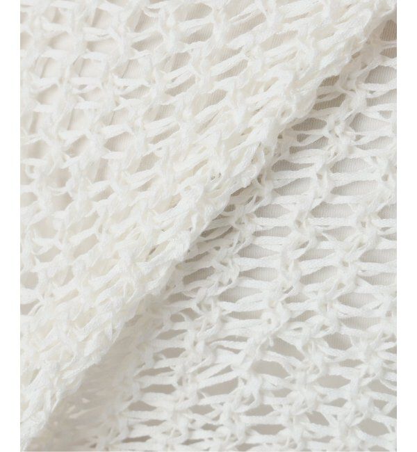 SLOBE IENA「《追加》LOGAN/ローガン SLOBE別注 メッシュプルオーバー LG-25SS09」|ニット・セーター|