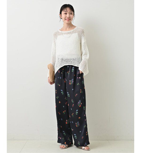 SLOBE IENA「《追加》LOGAN/ローガン SLOBE別注 メッシュプルオーバー LG-25SS09」|ニット・セーター|