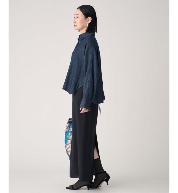 VERMEIL par iena「デニムフォルムシャツ」|シャツ・ブラウス|