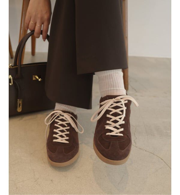 SLOBE IENA「Le Sans Pareilル サン パレイユ SLOBE別注 ジャーマントレーナー」|スニーカー|