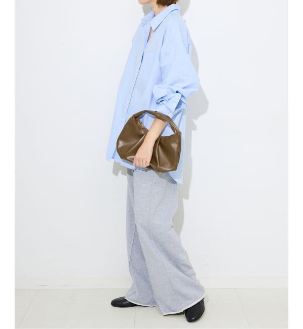 SLOBE IENA「SLOBE タックラウンドバッグ」|ハンドバッグ|