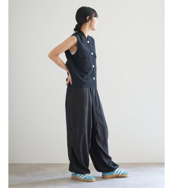 IENA「《追加》キュプラツイルイージーパンツ」|その他|