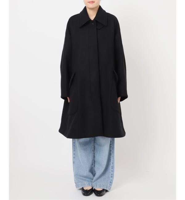 IENA LA BOUCLE「IENA LA BOUCLE ハードメルトンスタンドネックコート」|その他|