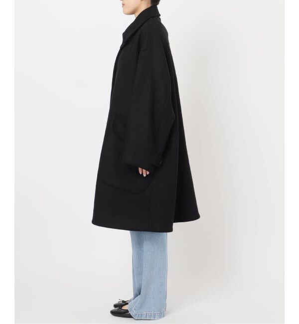 IENA LA BOUCLE「IENA LA BOUCLE ハードメルトンスタンドネックコート」|その他|