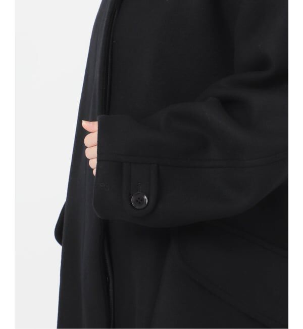 IENA LA BOUCLE「IENA LA BOUCLE ハードメルトンスタンドネックコート」|その他|