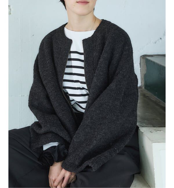 IENA「BLACK ライナージャケット」|その他|