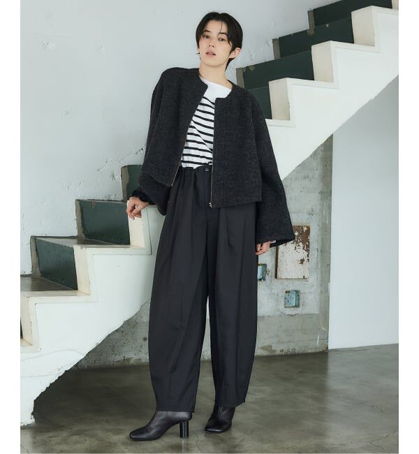 IENA「BLACK ライナージャケット」|その他|