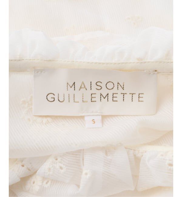 IENA「MAISON GUILLEMETTE/メゾンギヨメット ROSALIA SHIT シャツ」|シャツ・ブラウス|