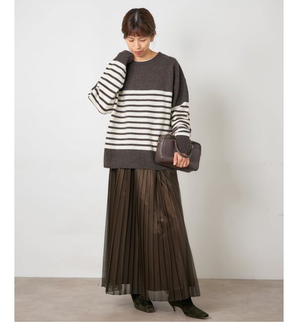IENA「シアープリーツスカート」|スカート|