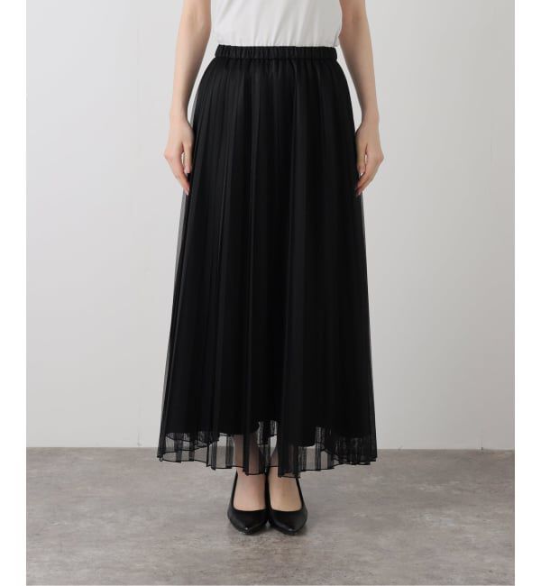 IENA「シアープリーツスカート」|スカート|