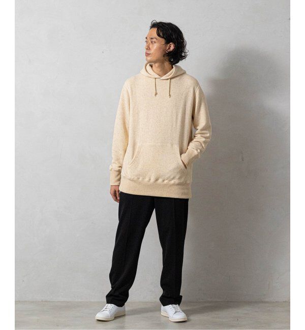 EDIFICE「【LOOPWHEELER for LOWERCASE】ツリアミウールルーズフーディー」|パーカー|