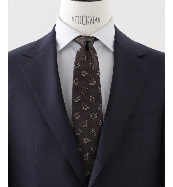 EDIFICE「AX ペイズリータイ MANTERO」|ネクタイ・蝶ネクタイ|グレー