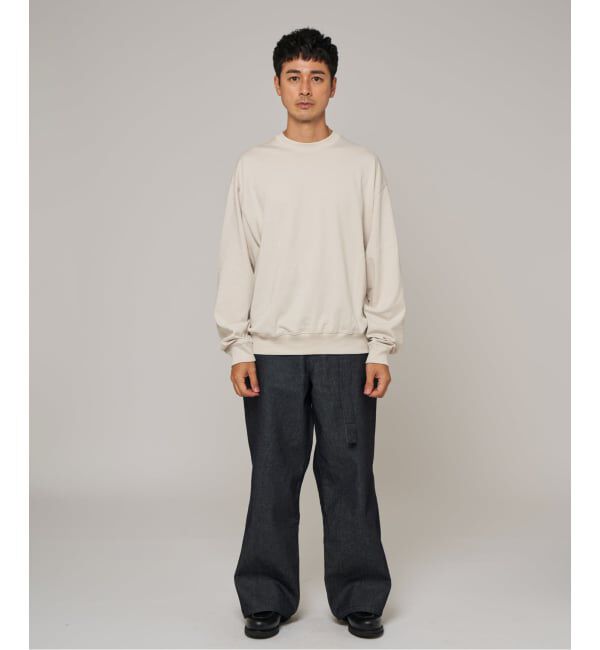 EDIFICE「handvaerk (ハンドバーク) クルーネック ロングスリーブ Tシャツ」|Tシャツ・カットソー|