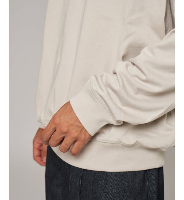 EDIFICE「handvaerk (ハンドバーク) クルーネック ロングスリーブ Tシャツ」|Tシャツ・カットソー|