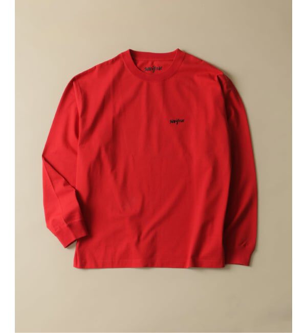 EDIFICE「SAVIGNAC (サヴィニャック) 別注 French Company プリント ロングスリーブ Tシャツ」|Tシャツ・カットソー|