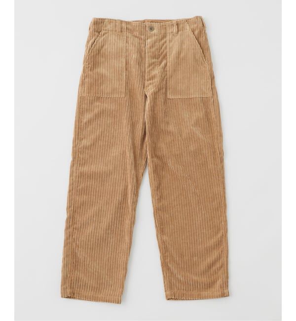 EDIFICE「COUTURE D&rsquo;ADAM (クチュール ド アダム) French Corduroy Baker パンツ」|スラックス|ベージュ