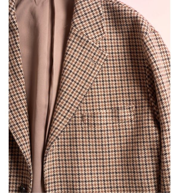 417 EDIFICE「【MOONLIGHT CLOTHING】 British Pattern ジャケット」|テーラードジャケット|