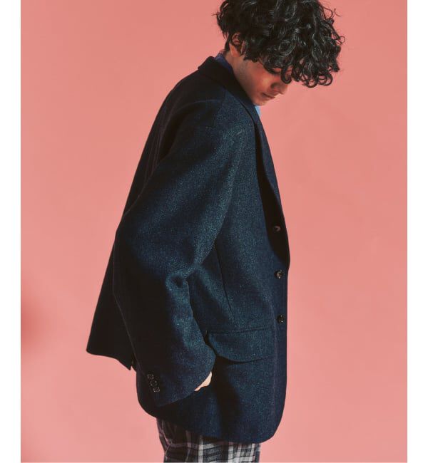 417 EDIFICE「【MOONLIGHT CLOTHING】 British Pattern ジャケット」|テーラードジャケット|
