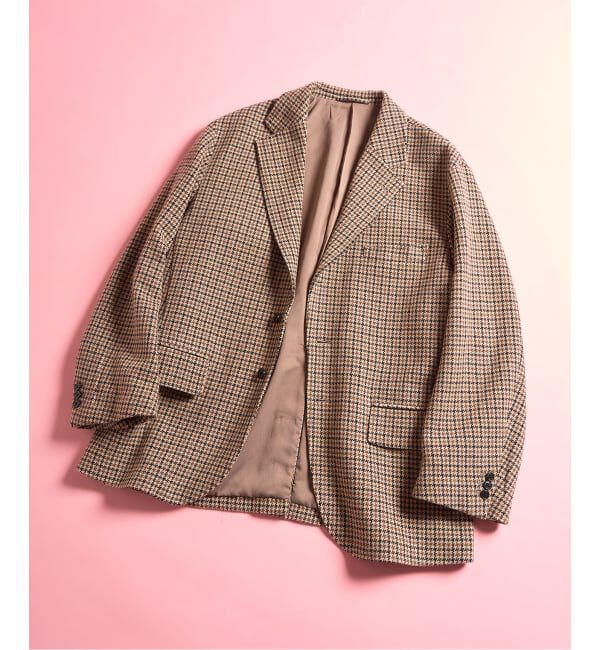 417 EDIFICE「【MOONLIGHT CLOTHING】 British Pattern ジャケット」|テーラードジャケット|