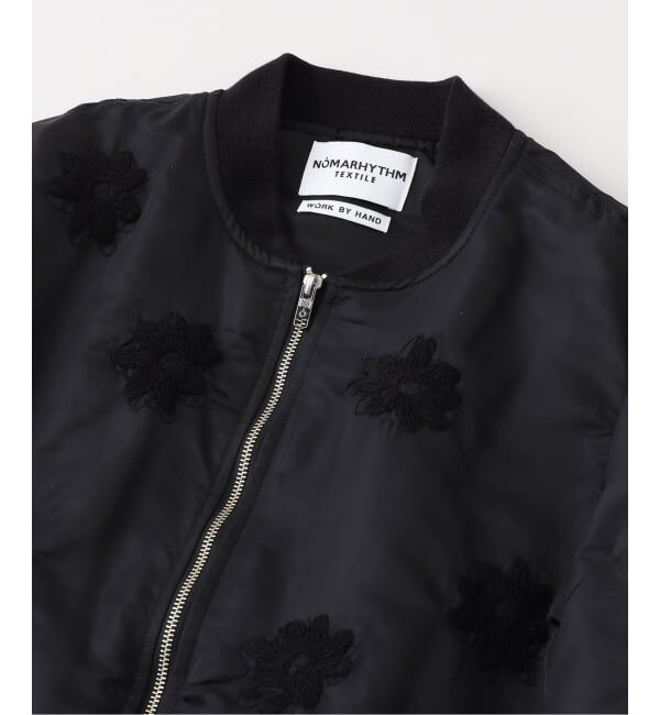 EDIFICE「NOMARHYTHM TEXTILE (ノーマリズム テキスタイル)Flower Embroidery Flight JK」|その他|