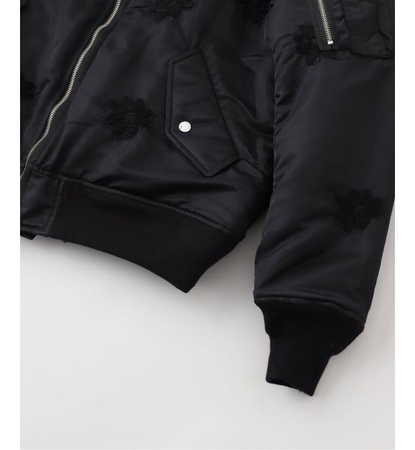 EDIFICE「NOMARHYTHM TEXTILE (ノーマリズム テキスタイル)Flower Embroidery Flight JK」|その他|