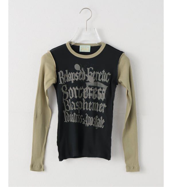 PULP「ARIES / アリーズ RELAPSED HERETIC BABY LS TEE」|Tシャツ・カットソー|その他カラー K
