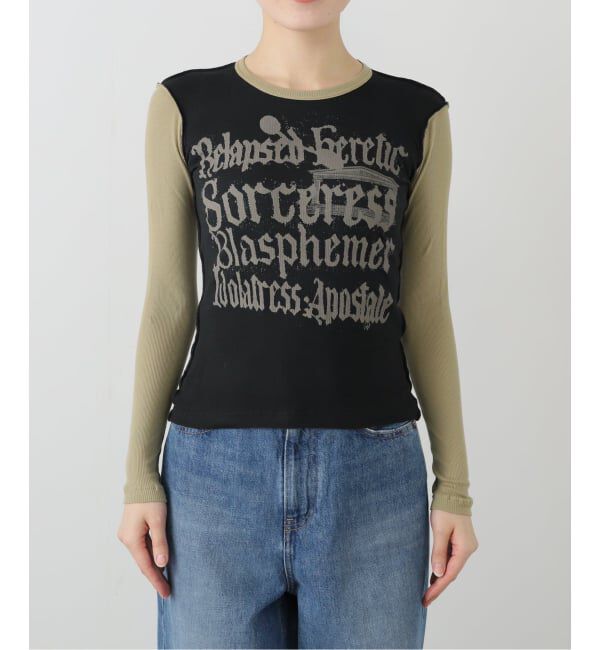 PULP「ARIES / アリーズ RELAPSED HERETIC BABY LS TEE」|Tシャツ・カットソー|
