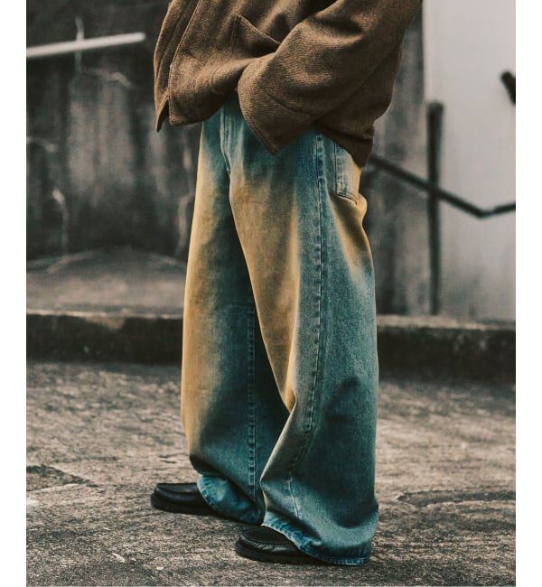 417 EDIFICE「13.5OZ 5Pデニム」|デニム|ブルー B