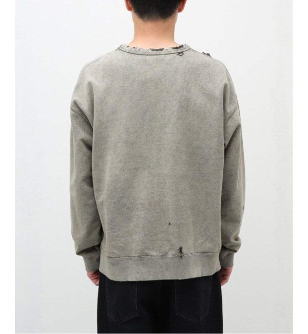 J.S.Homestead「J.S.Homestead / パシフィックウラケ ダメージクルーネック」|スウェット・ジャージ|