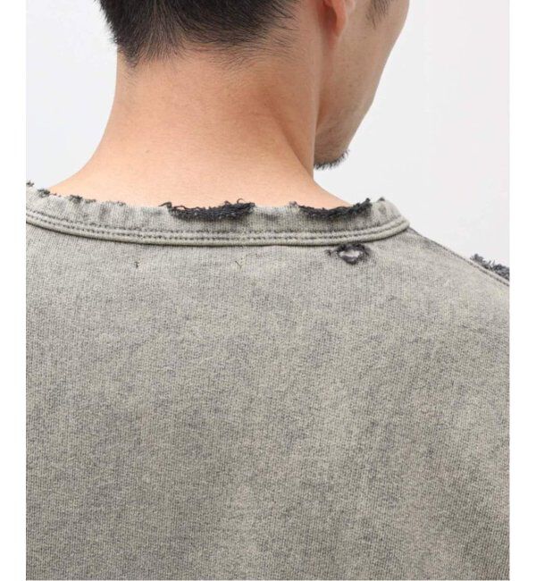 J.S.Homestead「J.S.Homestead / パシフィックウラケ ダメージクルーネック」|スウェット・ジャージ|