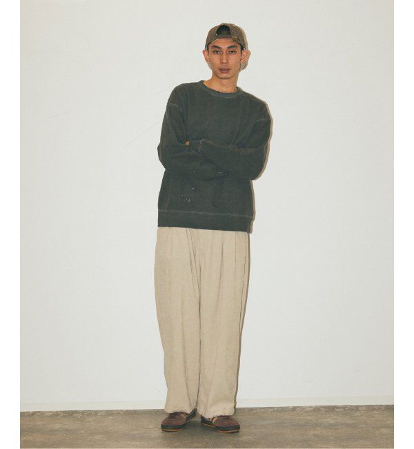 J.S.Homestead「J.S.Homestead / パシフィックウラケ ダメージクルーネック」|スウェット・ジャージ|