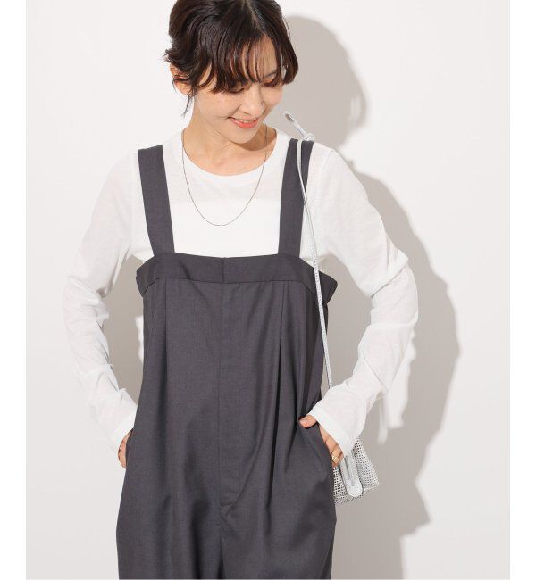 JOURNAL STANDARD relume「《追加6》ソフトテレコクルーネックロングTEE」|Tシャツ・カットソー|